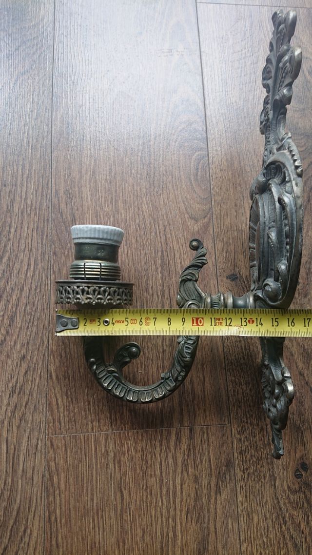 Dos Apliques antiguos de pared