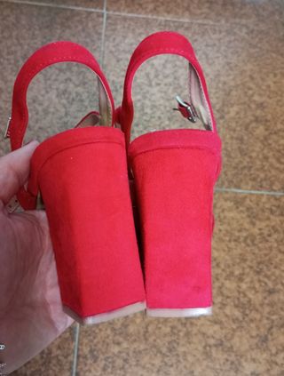 Sandalias rojas Maripaz