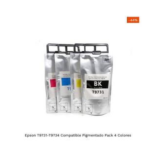 Epson T9731-T9734 Compatible Pigmentado Pack 4 Co