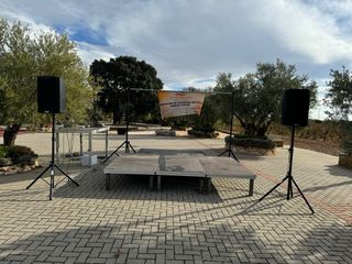 Tarimas/escenario