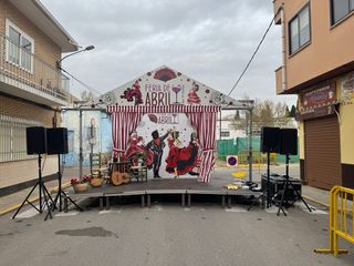 Tarimas/escenario