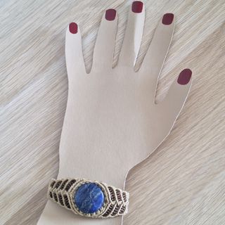 Pulsera Boho Hippie con Lapislázuli