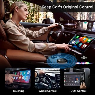 ESTRENAR! Adaptador Inalámbrico Apple Carplay 2024