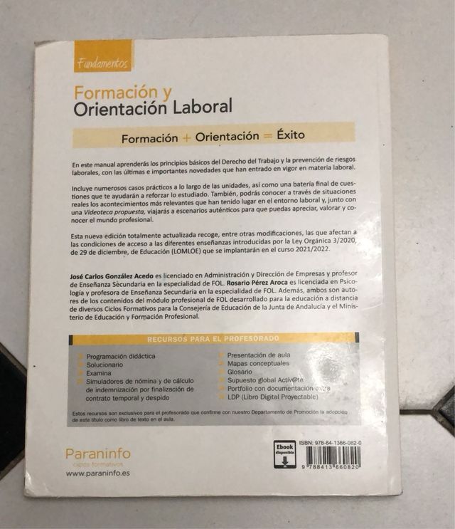 libro 1° Integración Social