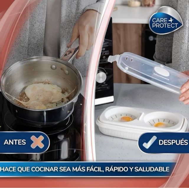 ESCALFADOR DE HUEVOS Y TORTILLAS