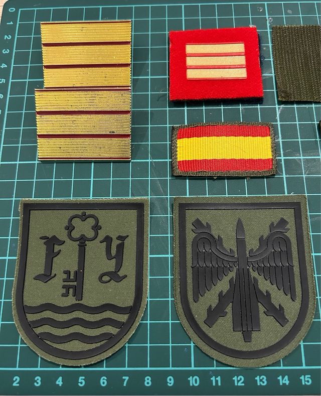 Lote parches coleccion militar originales ejercito