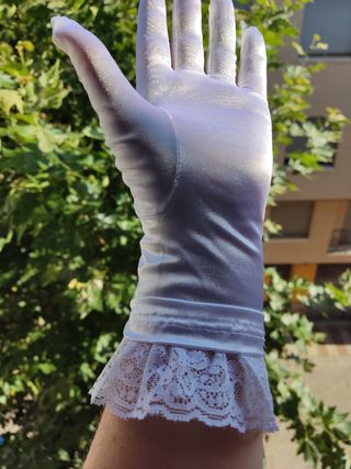 Guantes para novias.