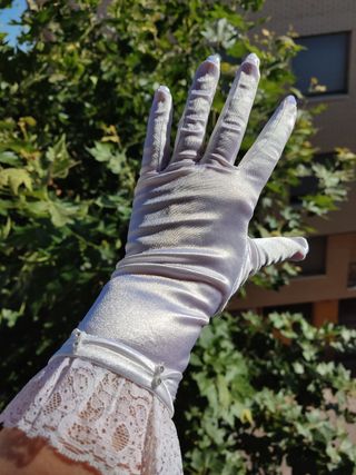 Guantes para novias.