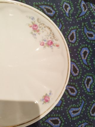 Juego de postre vintage