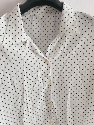 Blusa lunares. Talla 46. Vintage, años 80