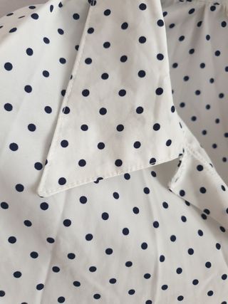 Blusa lunares. Talla 46. Vintage, años 80