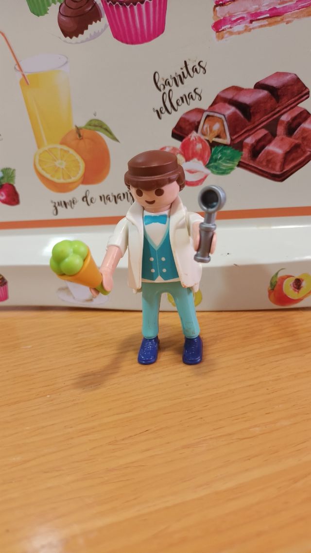 Lote 5 heladeros y accesorios Playmobil