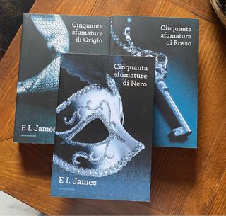 Libri Cinquanta Sfumature di Grigio Rosso e Nero