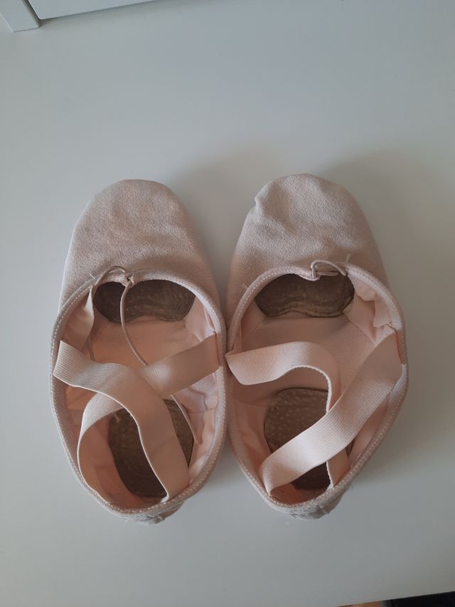 Maillot faldita danza clásica rosa claro