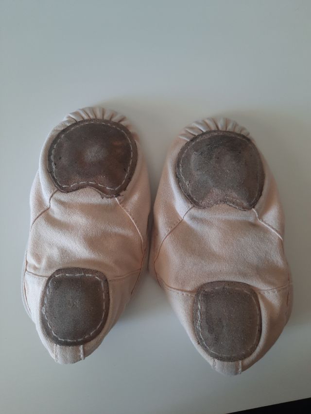 Maillot faldita danza clásica rosa claro