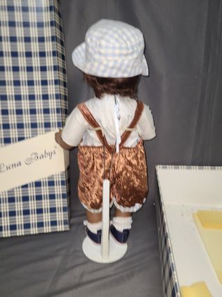 Muñeco Luna Babys 55 cm mulato