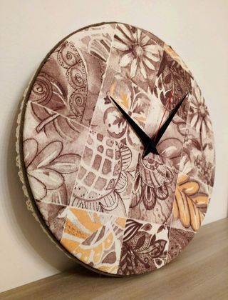 Orologio da parete fatto a mano