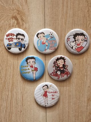 Chapas Betty Boop