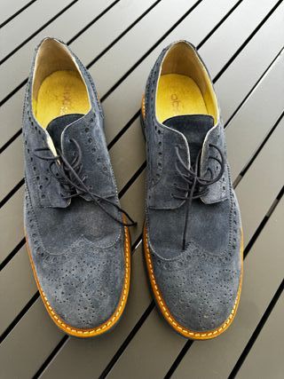 Scarpe eleganti scamosciate uomo