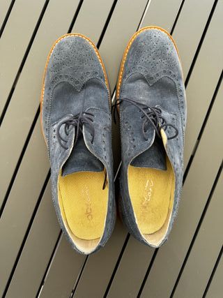 Scarpe eleganti scamosciate uomo