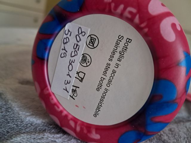 Bottiglia acciaio inossidabile