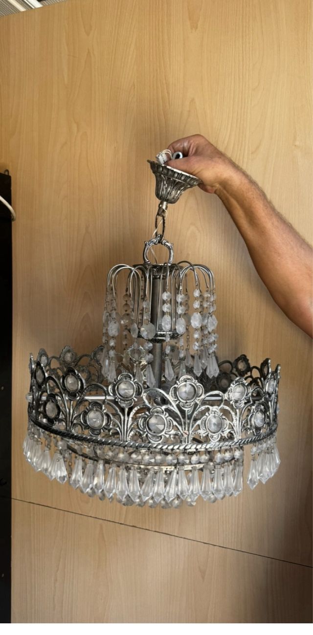 Lampara techo de araña