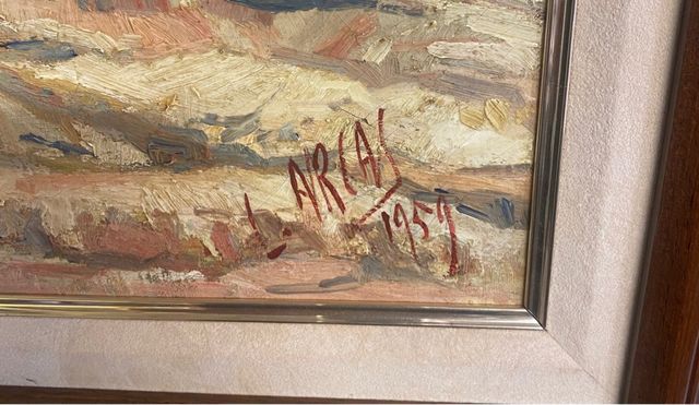 Luis arcas oleo:lienzo