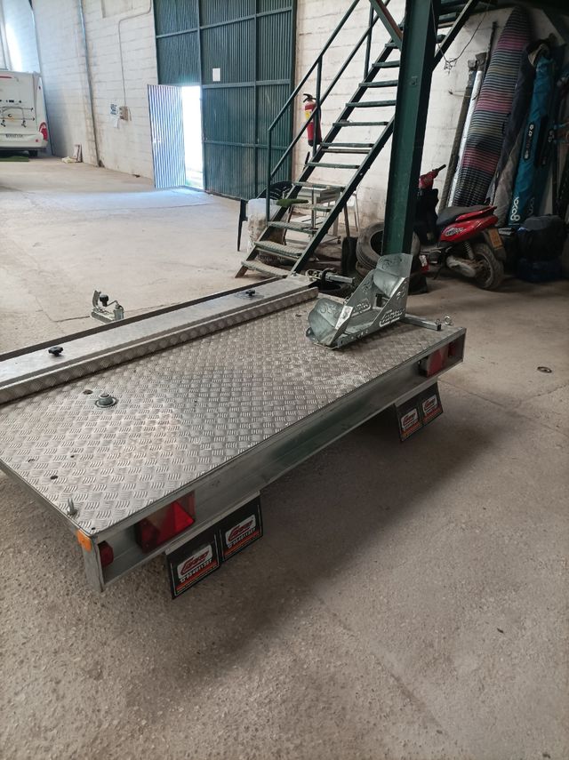 Carro moto ruedas pivotantes