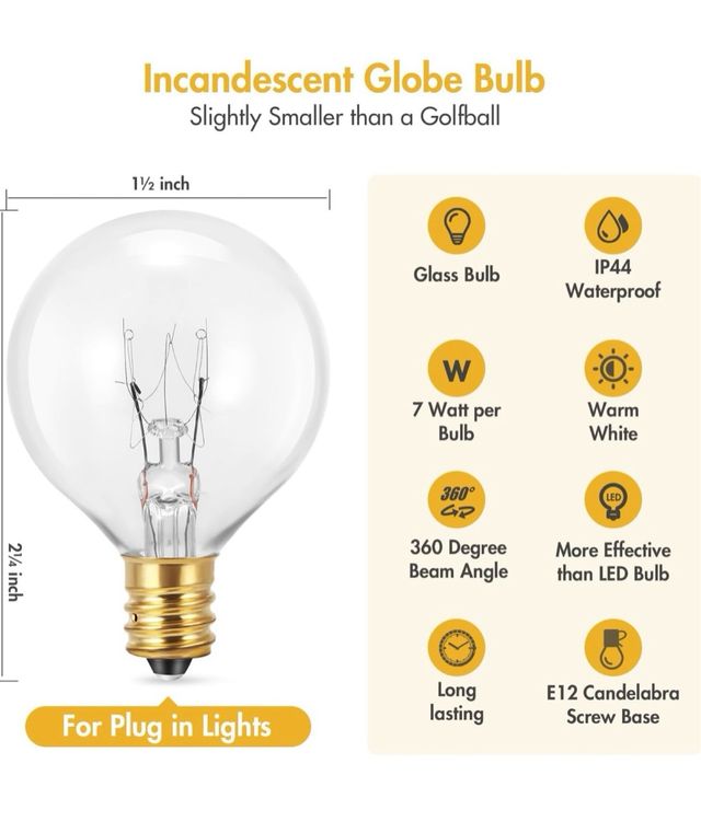 BOMBILLAS de repuesto 25 bombillas