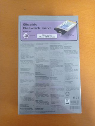 PCMCIA Gigabit Ethernet 