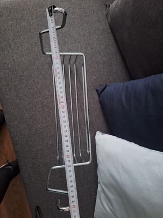 Soporte colgador de ducha acero inoxidable