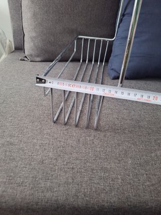 Soporte colgador de ducha acero inoxidable