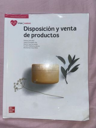 Libros de Farmacia Grado Medio, primer año
