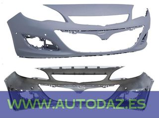 Parachoques delantero imprimado 4 sensores OPEL ASTRA