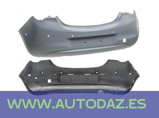Parachoques trasero imprimado 6 sensores 5ptas OPEL CORSA