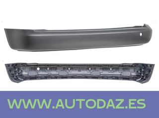 Parachoques trasero negro [Van Combi] corto VOLKSWAGEN CADD