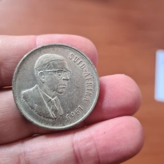 moneta sud africa da collezione vintage retrò