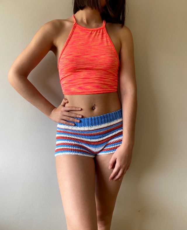 Shorts crochet