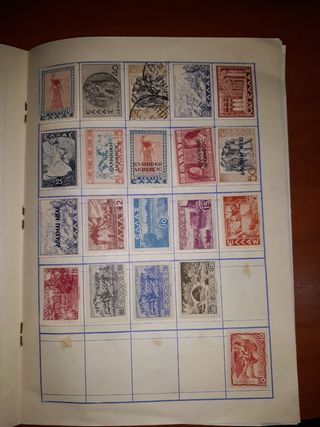 francobolli da collezione vintage retrò