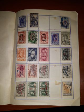 francobolli da collezione vintage retrò