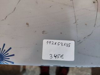 MESA DE ACERO LARGA INOX