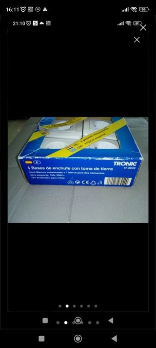 Enchufes tronic