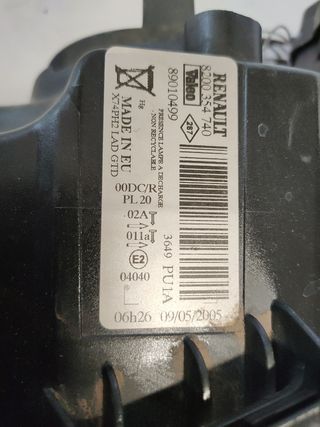 ✅FARO DELANTERO IZQUIERDO RENAULT LAGUNA