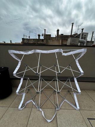 Estructura para fotowall o proyecciones plegable