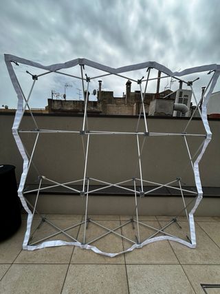 Estructura para fotowall o proyecciones plegable