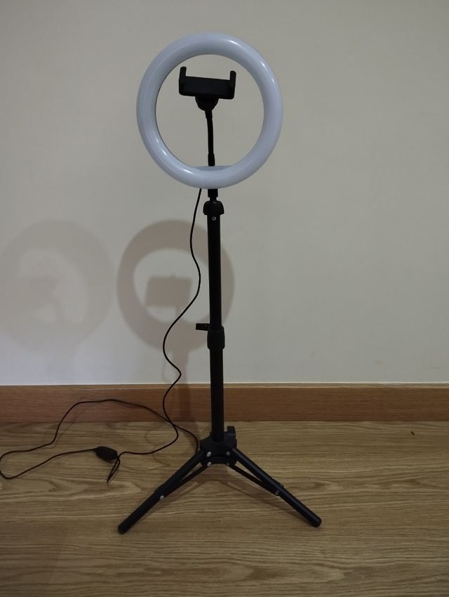 Trípode más Aro de Luz