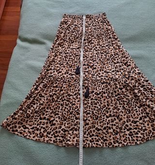 Falda animal print