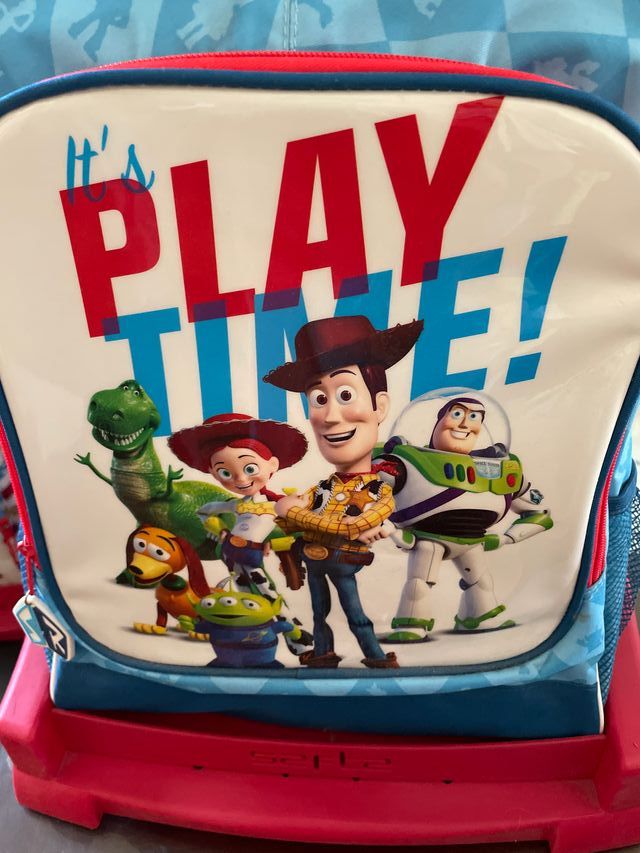 Mochila con carro EVOLUTION TOY STORY