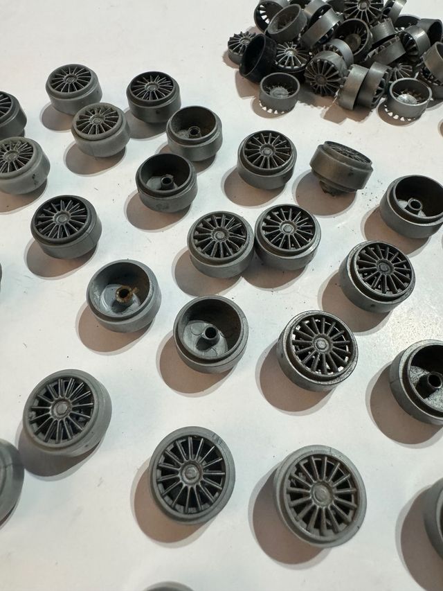 Llantas Slot.it plastico + tapacubos