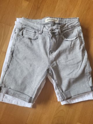 Lote 3 pantalones juveniles cortos